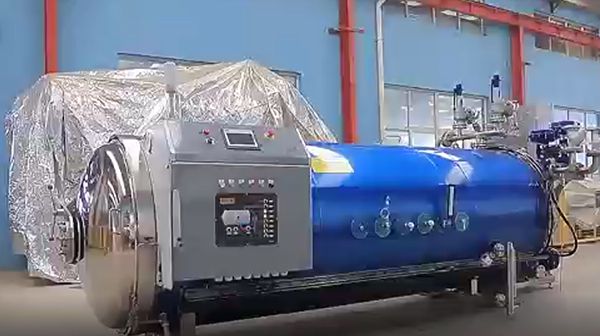 Autoclave por Aspersión de Agua Caliente